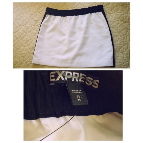 Express Y2K 90s Style Sporty Drawstring  Skirt - Picture 2 of 4